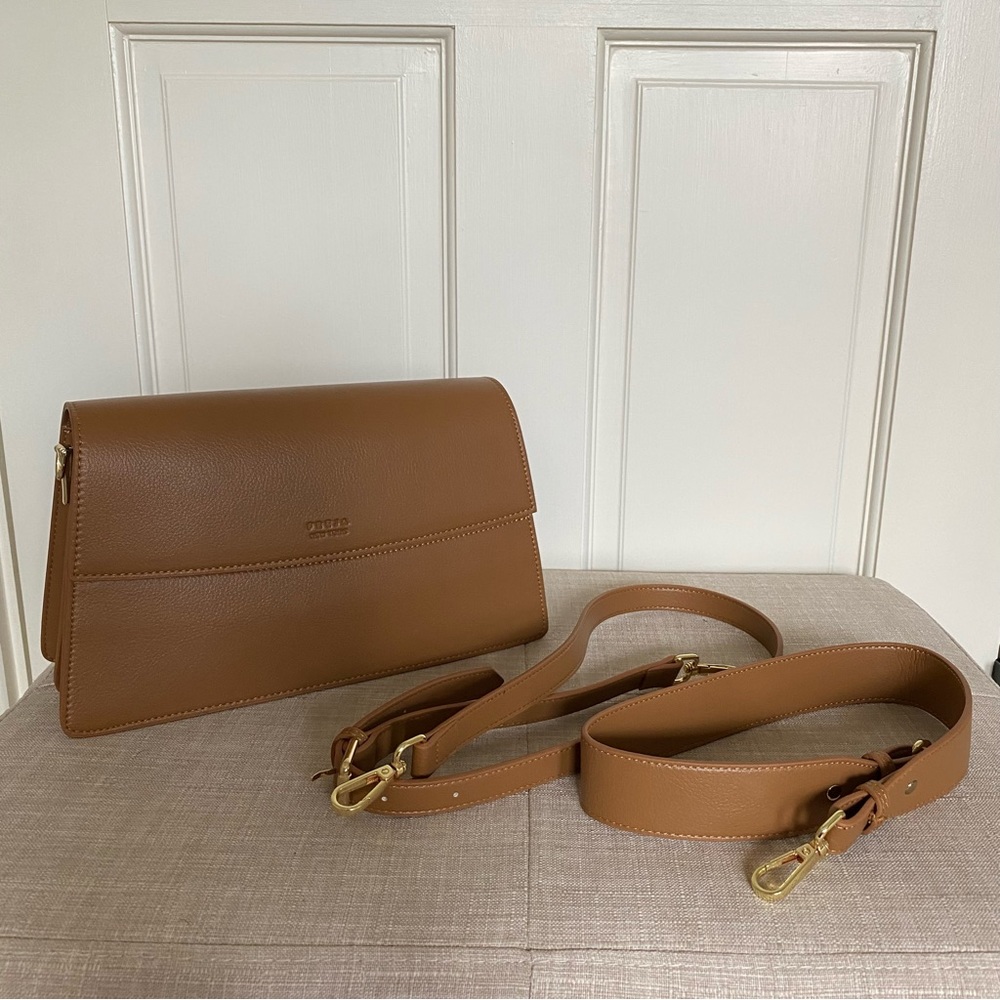 Freja Mini Shoulder Bag in Caramel